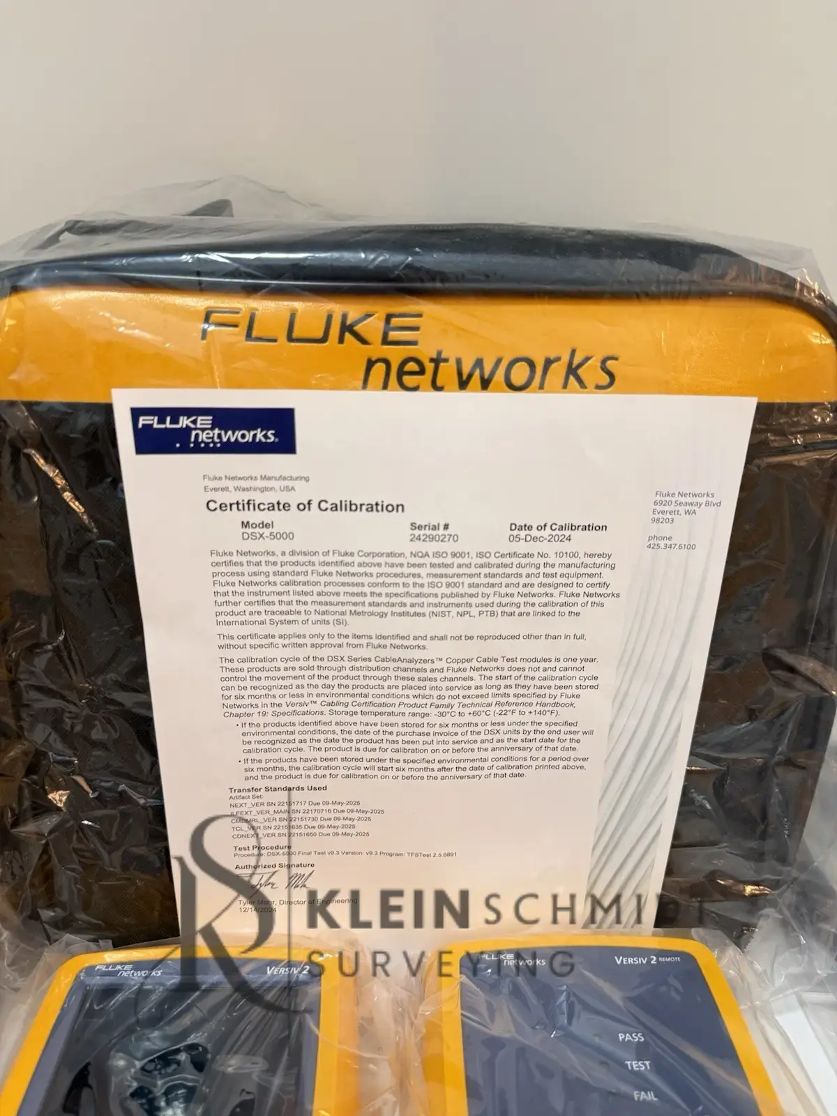 Fluke Networks DSX2-5000 Cable Analyzer 6 Fluke Networks DSX2-5000 for sale