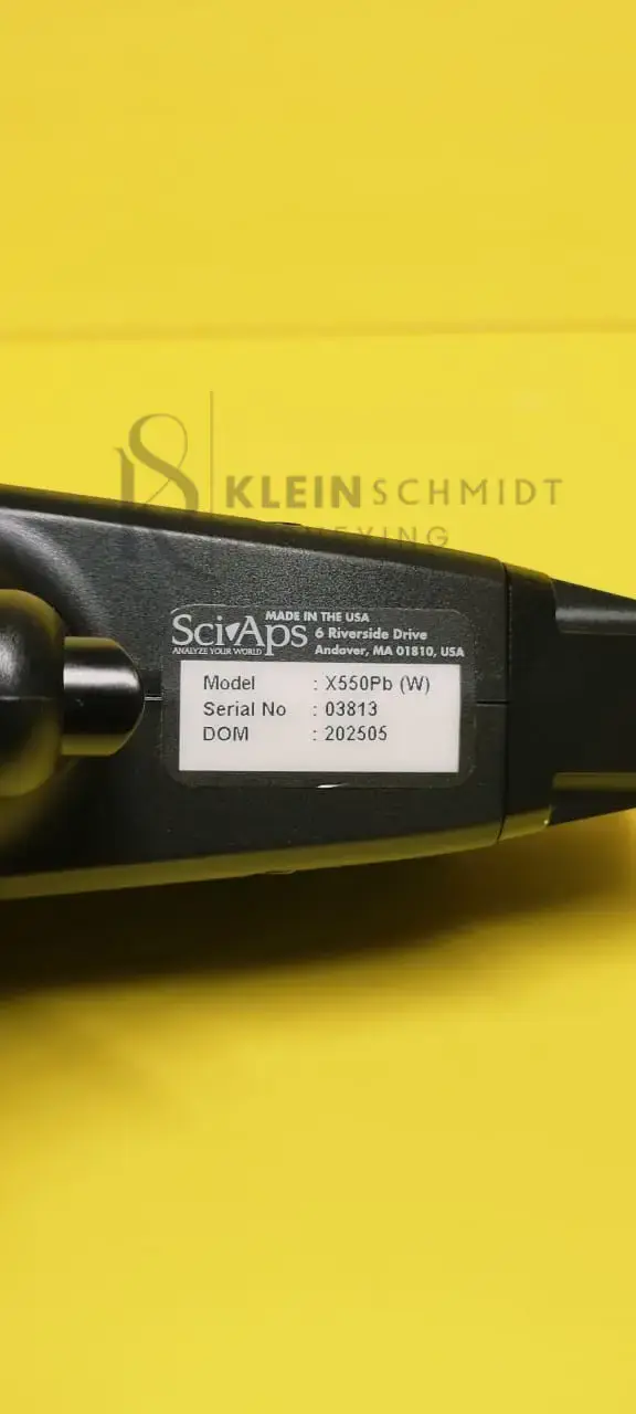 SciAps X-550 Pb XRF Analyzer 5 SciAps X-550 for sale