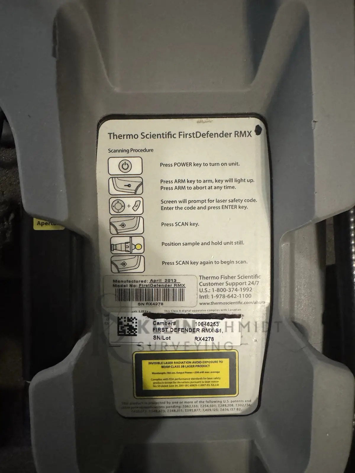 Thermo Scientific FirstDefender RMX Handheld Chemical Identification 5 Thermo Scientific FirstDefender RMX for sale