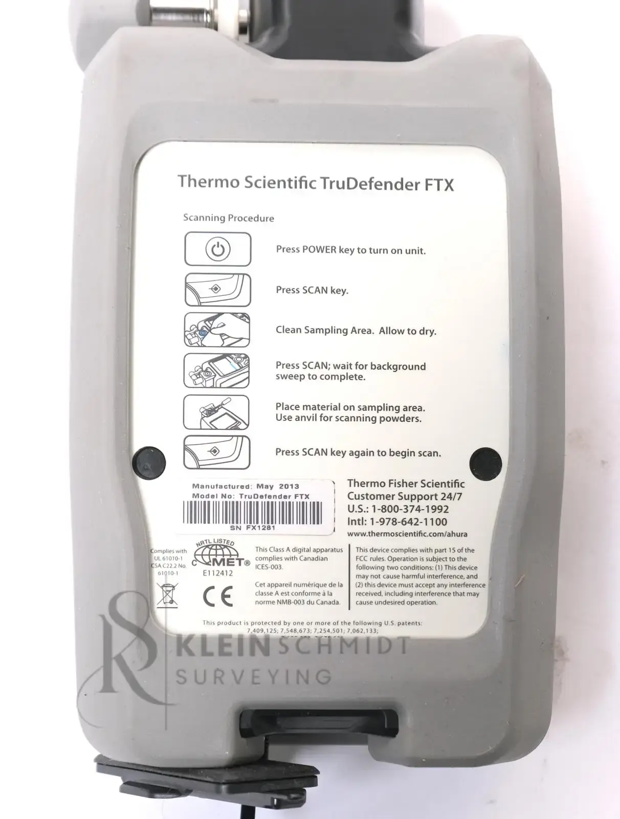 Thermo Scientific TruDefender FTX FTIR Chemical Identifier 3 Thermo Scientific TruDefender FTX FTIR for sale