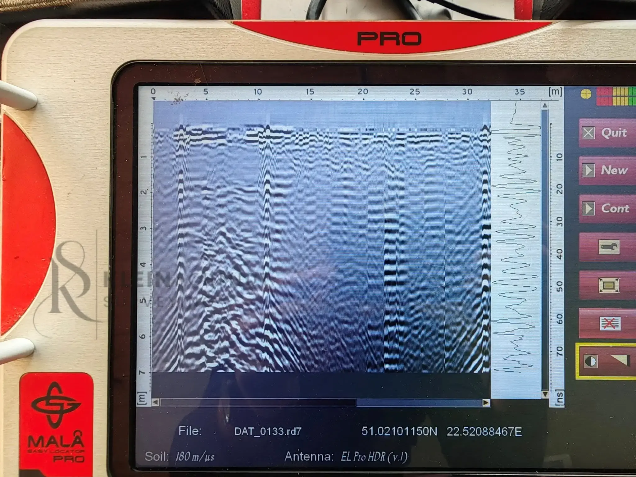 MALA Easy Locator Pro HDR Ground Penetrating Radar 4 MALA Easy Locator Pro HDR for sale