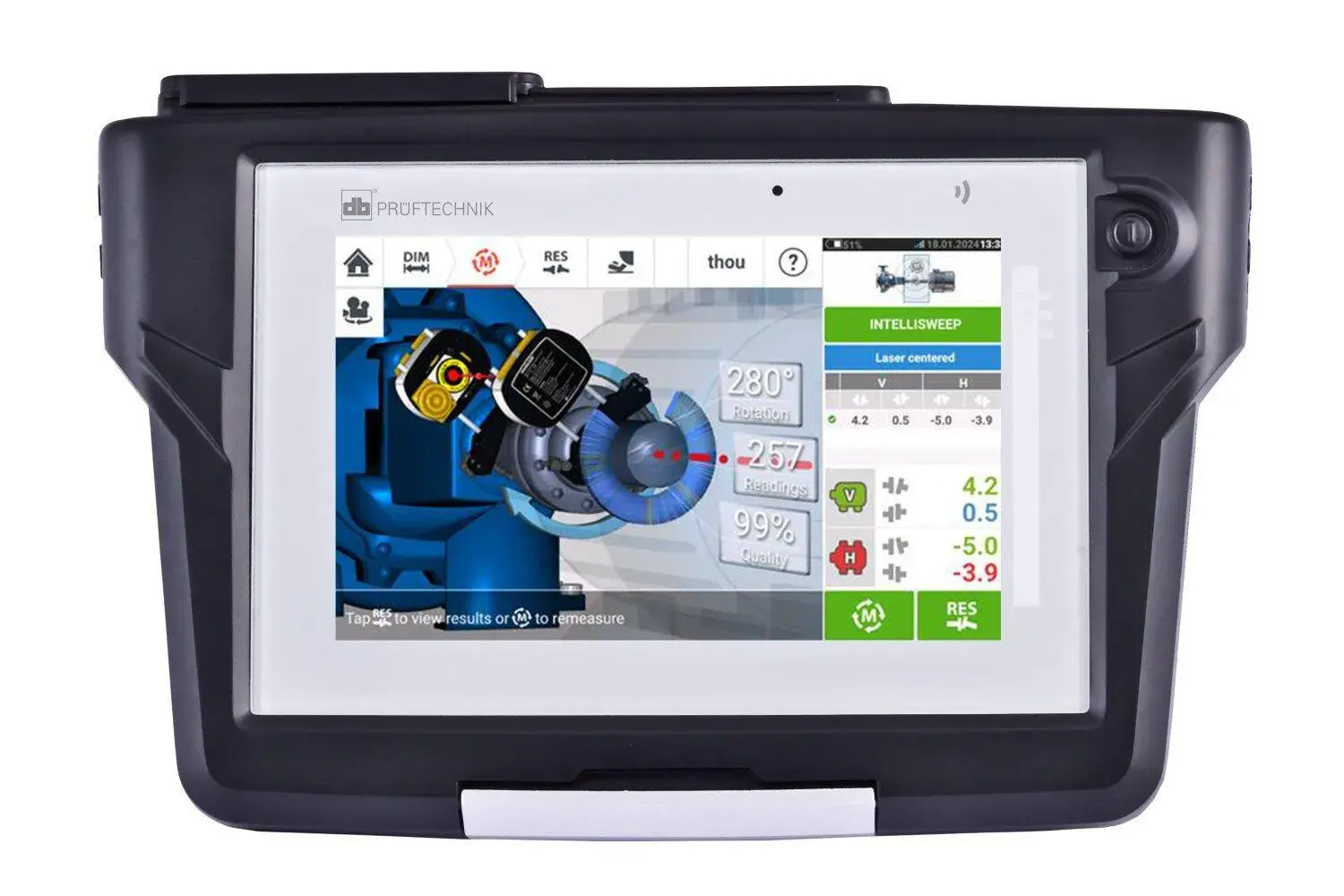 Prüftechnik OptAlign Touch Laser Shaft Alignment Tool