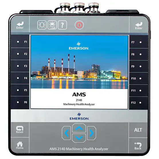 Emerson AMS 2140 Machinery Health Vibration Analyzer