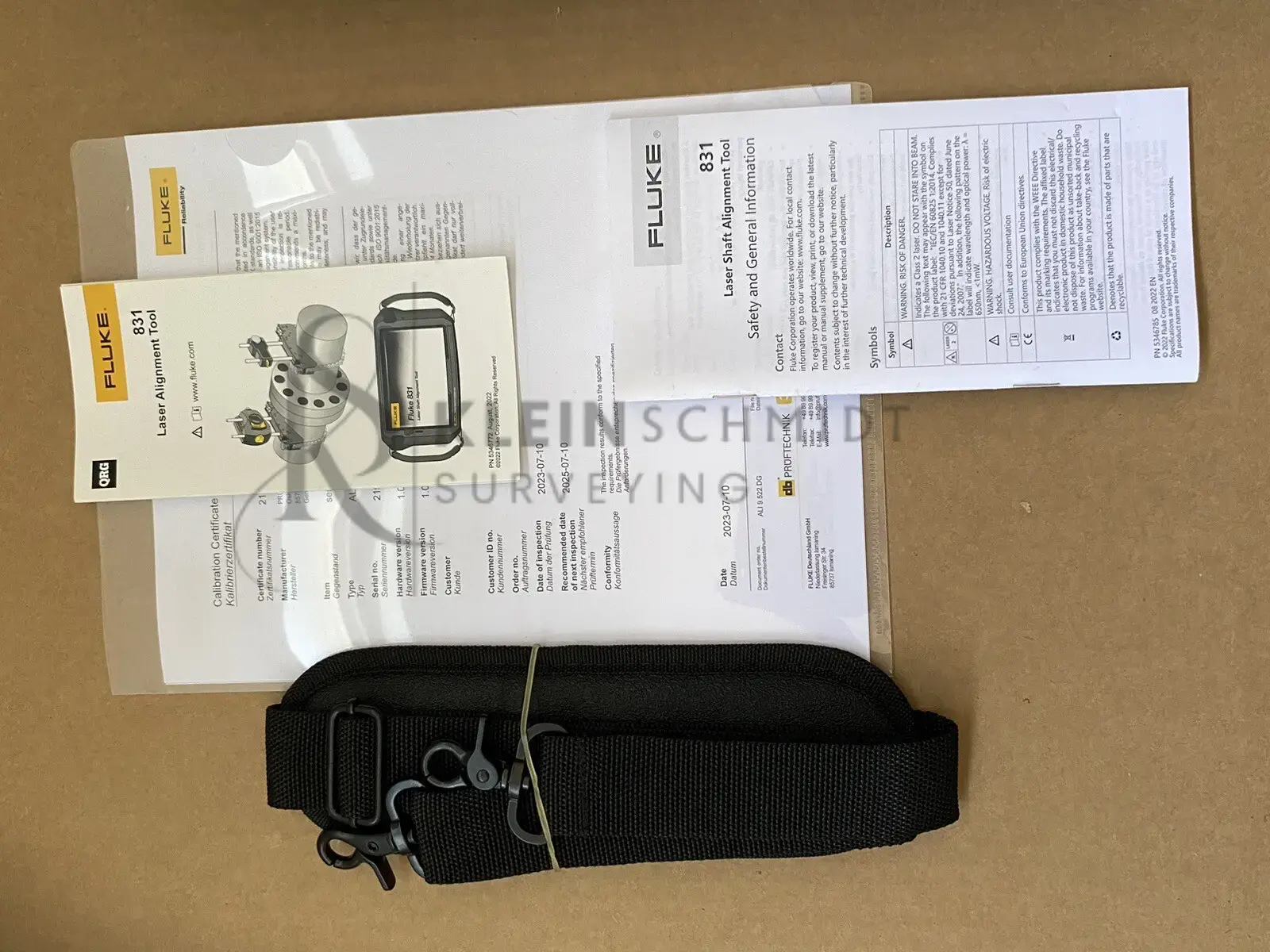 Fluke 831 Laser Shaft Alignment Tool System 23 Fluke 831 for sale