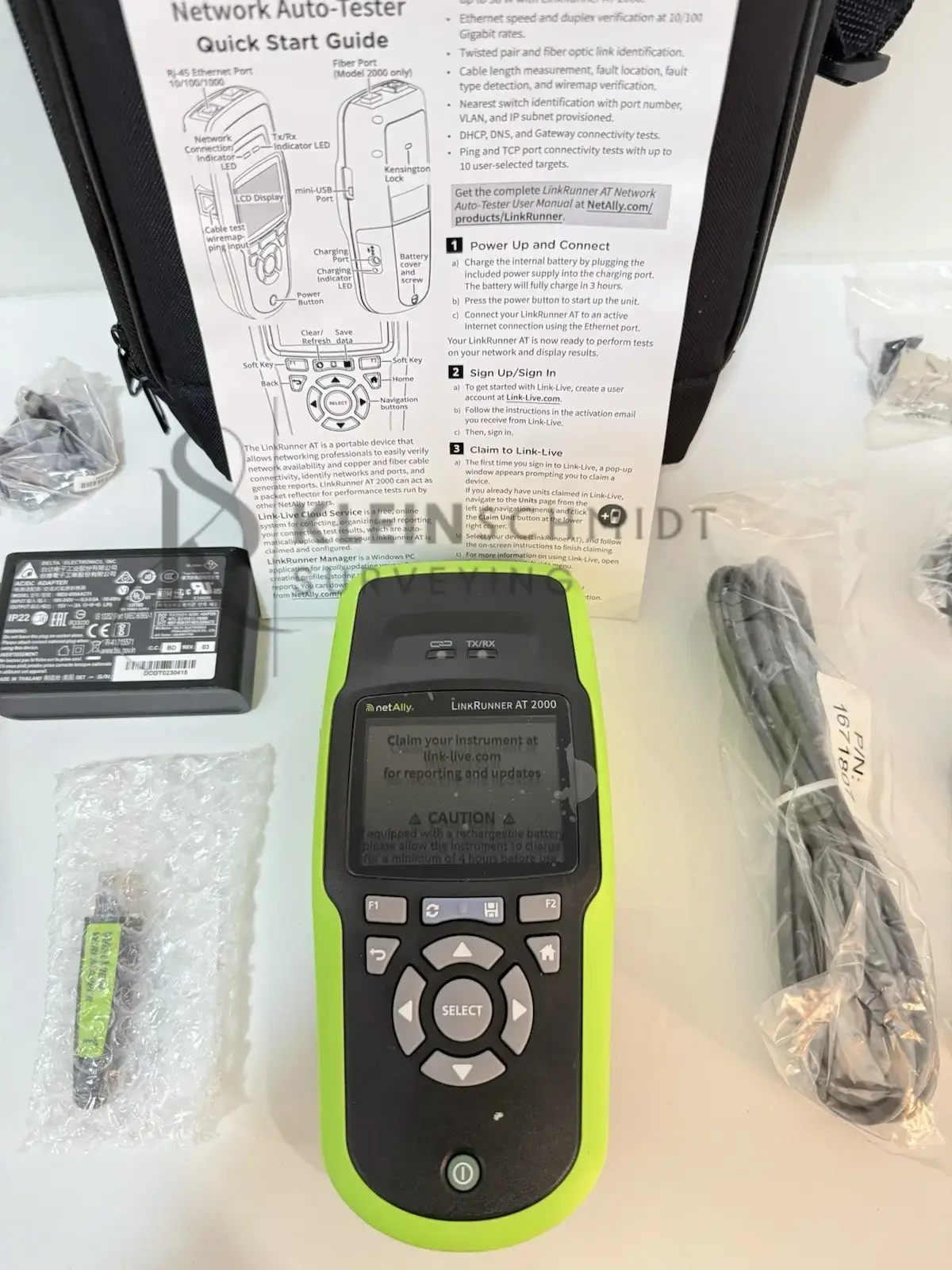 NetAlly LinkRunner AT 2000 Network & Cable Tester 6 NetAlly LinkRunner AT 2000 for sale