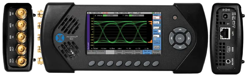 Phabrix SxE Handheld 3G/HD/SD-SDI Analyzer Monitor