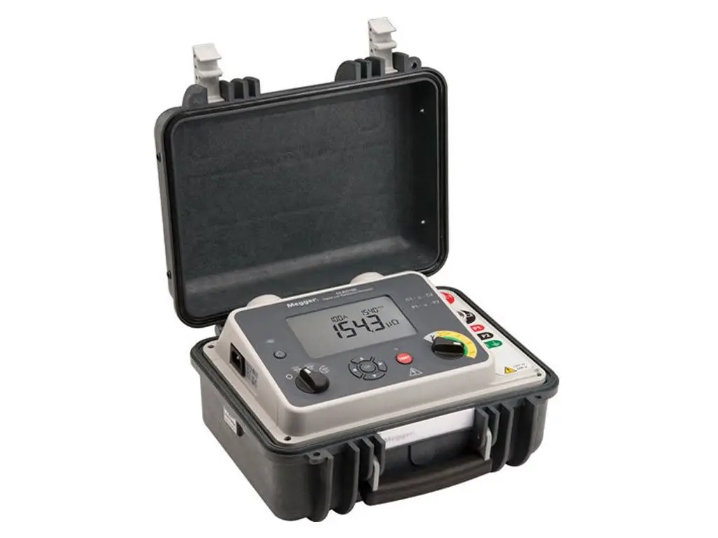 Megger DLRO100EB - Digital Low Resistance Ohmmeter