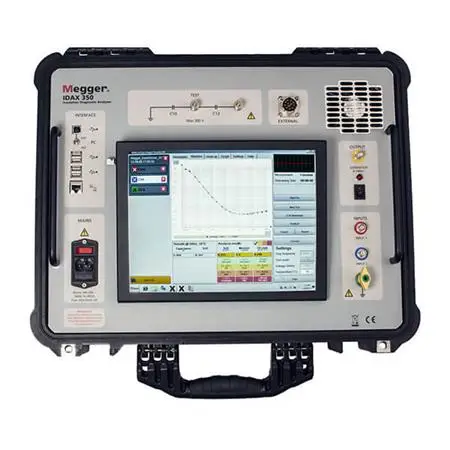 Megger IDAX 300S Insulation Diagnostic Analyzer, 2 Channel